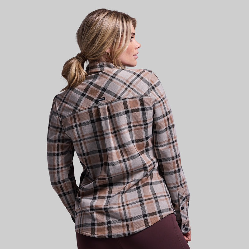 Woodsman Stretchy Flannel (Brushwood)