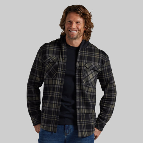 Hooded Woodsman Stretchy Flannel (Rustler)