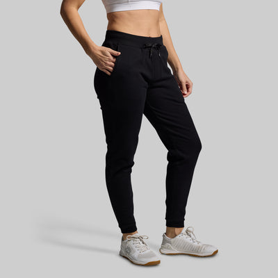 Women's Unmatched Jogger Set (Black)
