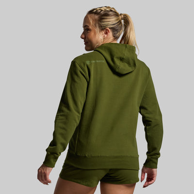 Women's Unmatched Jogger Set (Military Green)