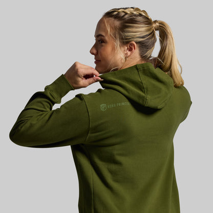 Women's Unmatched Hoodie (Military Green)