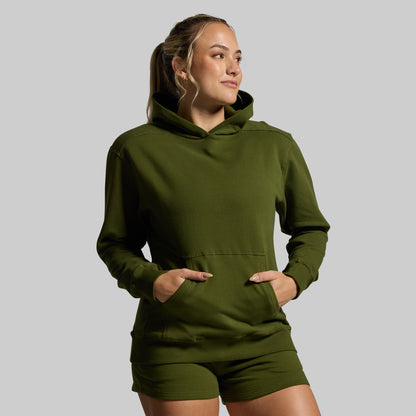 Women's Unmatched Hoodie (Military Green)