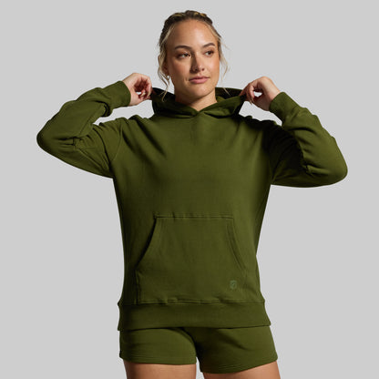 Women's Unmatched Hoodie (Military Green)