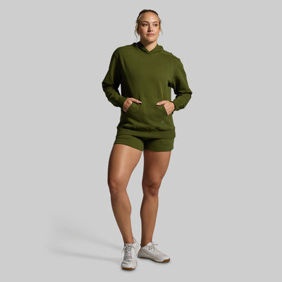 Women's Unmatched Hoodie (Military Green)