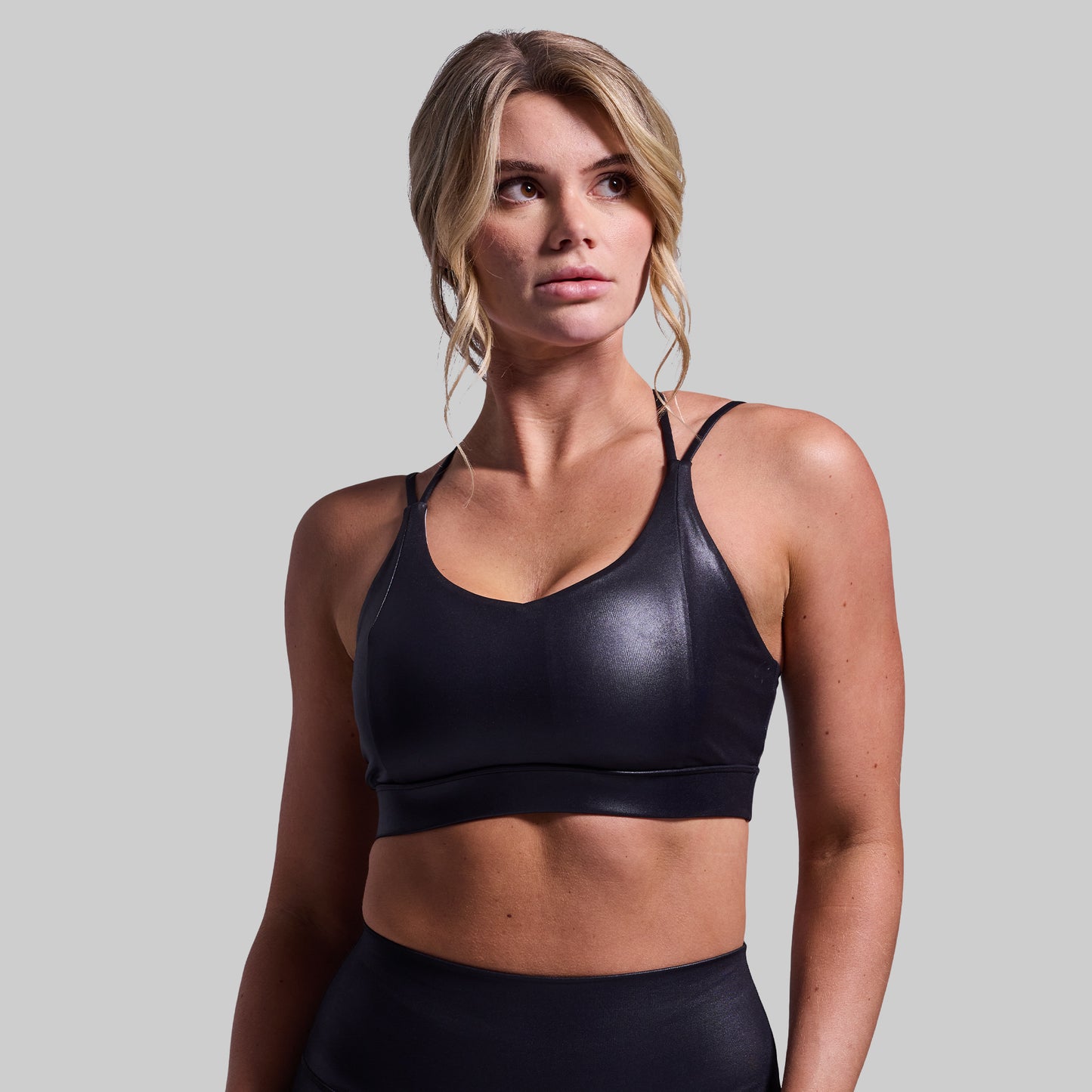 Exhale Sports Bra (Black Melt)