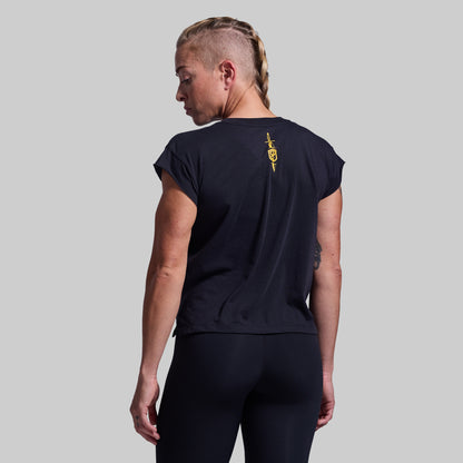 Give Me Liberty Muscle Tee (Black)
