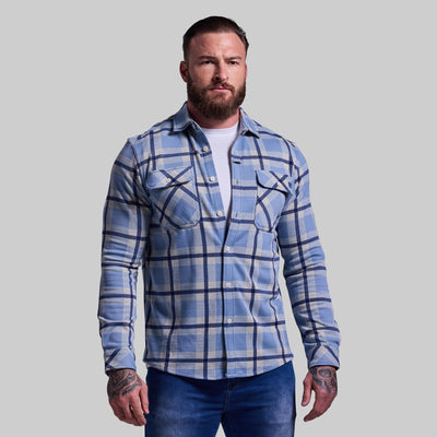 Woodsman Stretchy Flannel (Lake)