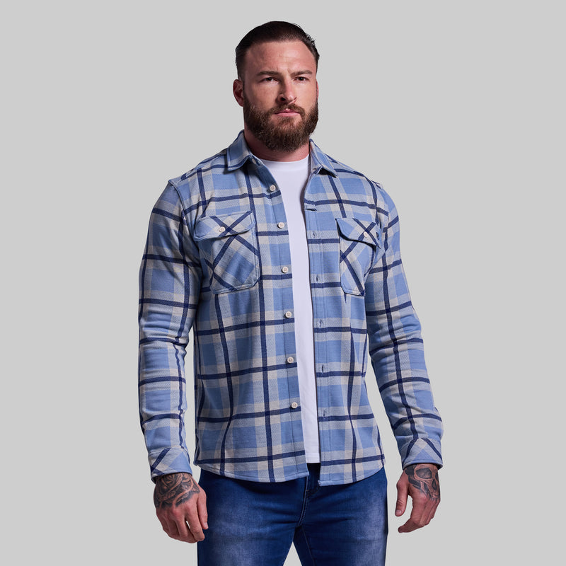 Woodsman Stretchy Flannel (Lake)