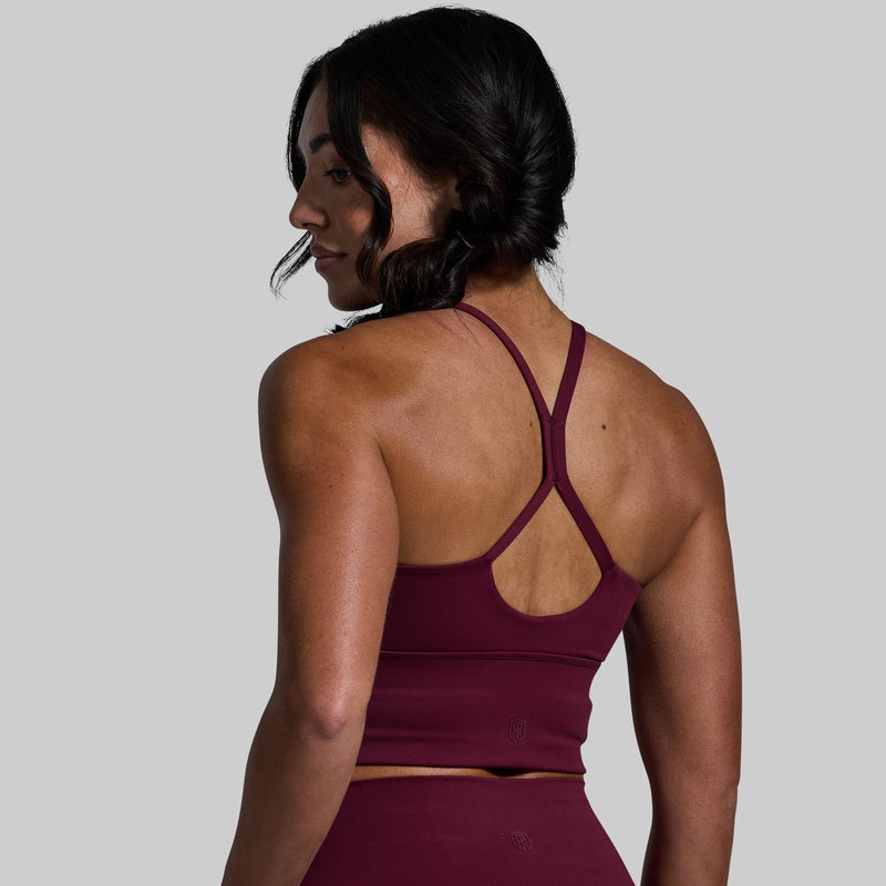 Om The Day Sports Bra 2.0 (Garnet)