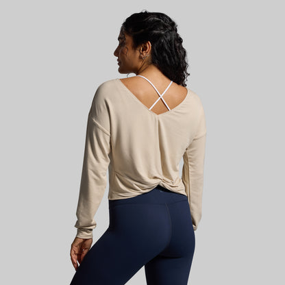Two Ways Long Sleeve (Oatmeal)