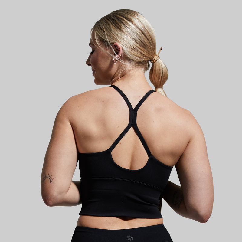 Om The Day Sports Bra 2.0 (Black)