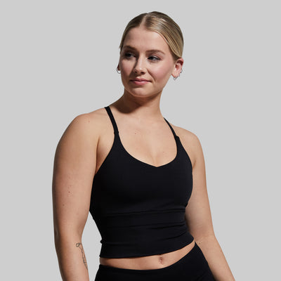 Om The Day Sports Bra 2.0 (Black)