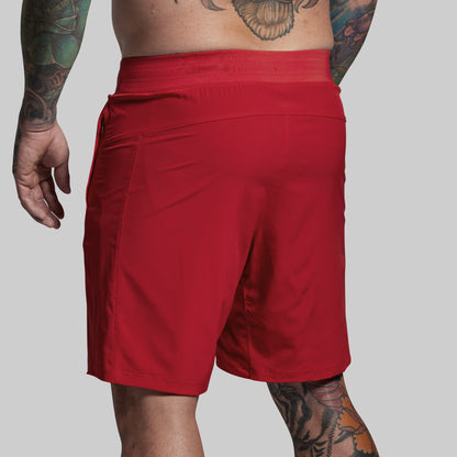 Versatile Short w/ Compression 9" (Adrenaline)