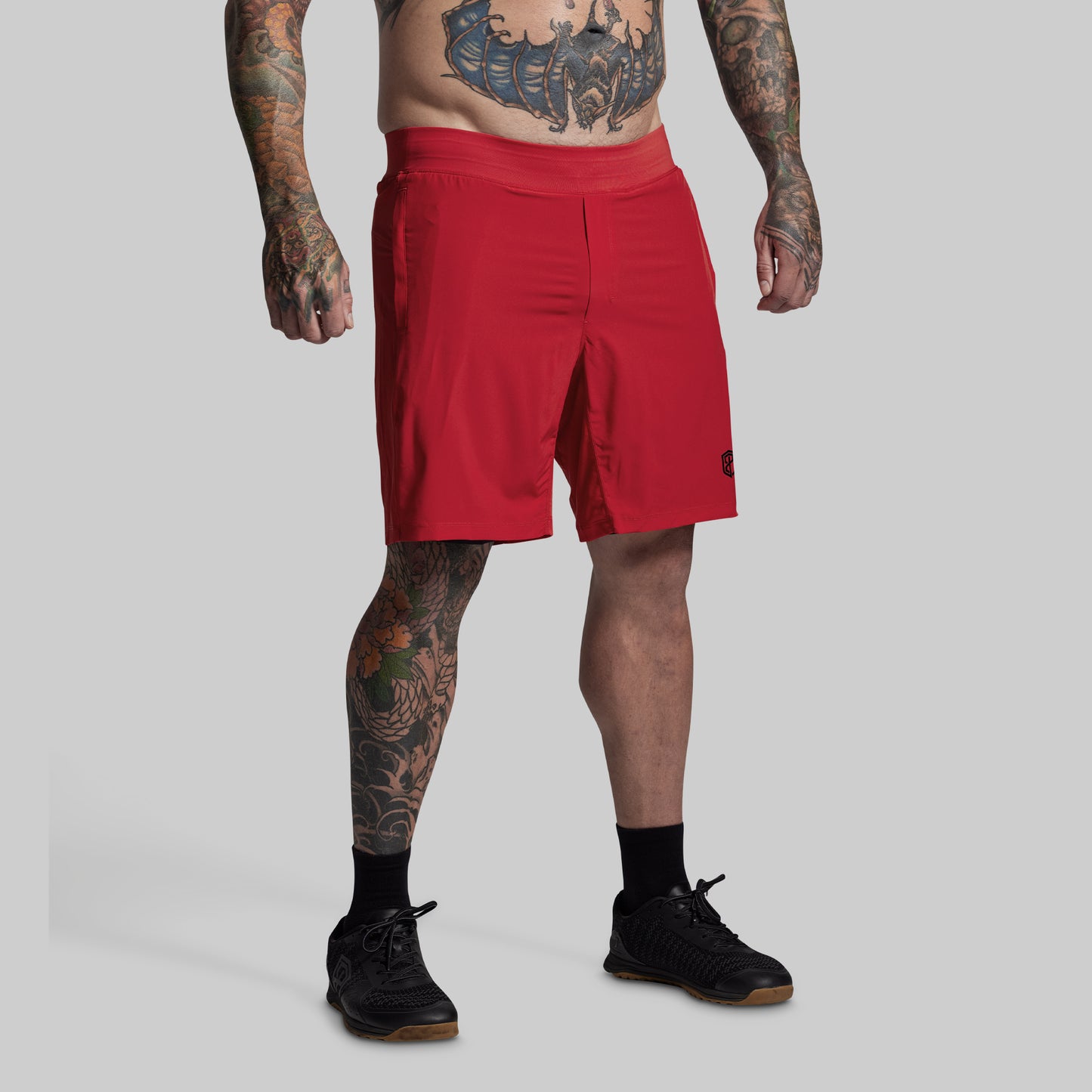 Versatile Short w/ Compression 9" (Adrenaline)
