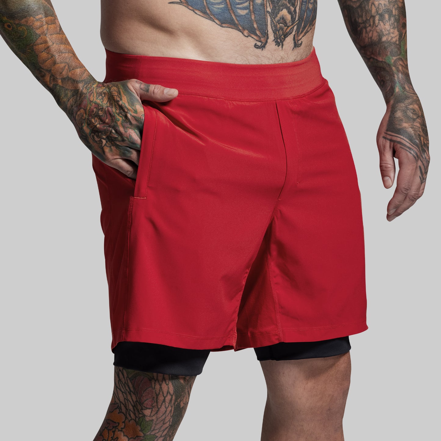 Versatile Short w/ Compression 7" (Adrenaline)