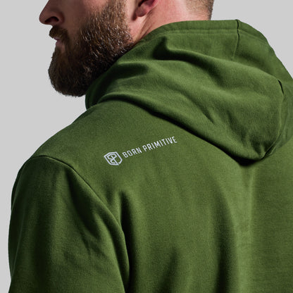 Unmatched Unisex Hoodie (Military Green)
