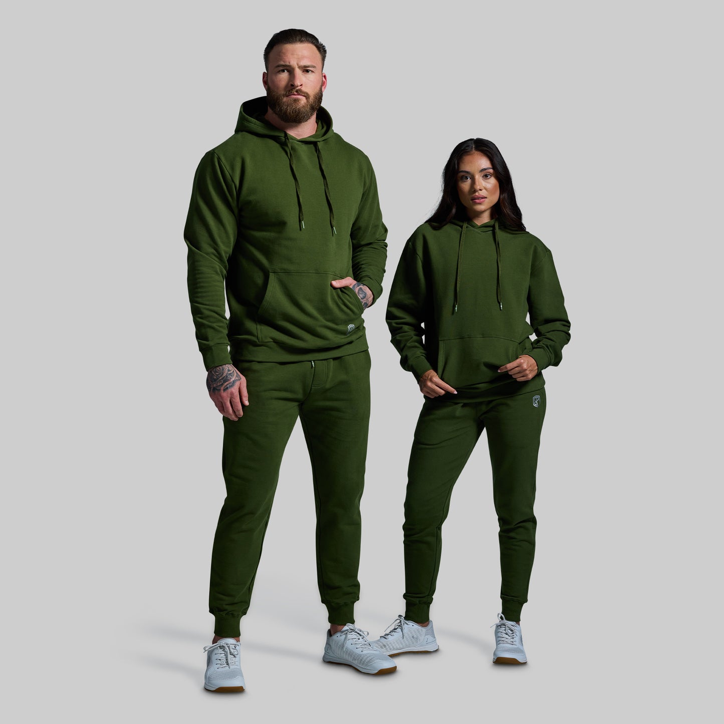 Unmatched Unisex Hoodie (Military Green)