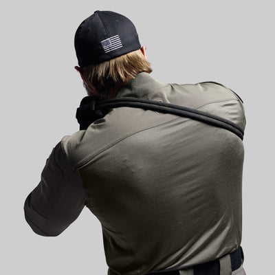 Long Sleeve Op Top (Ranger Green)