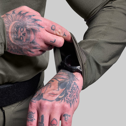 Long Sleeve Op Top (Ranger Green)