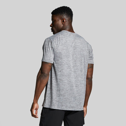 Athleisure Tee (Heather Grey)