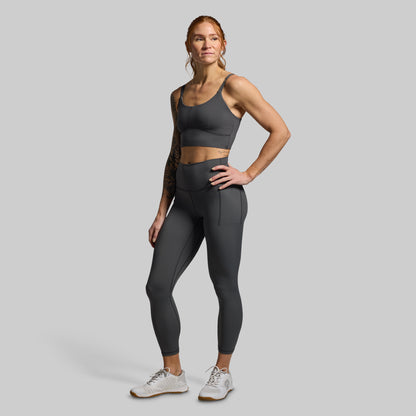 Your Go To 7/8 Legging w/ Pockets 2.0 (Gunmetal)