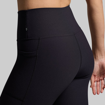 All or Nothing Capri w/ Pockets (Black)