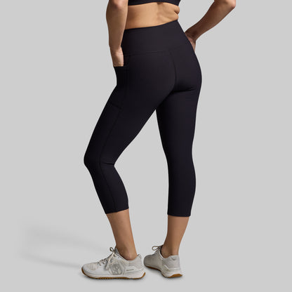 All or Nothing Capri Set (Black)