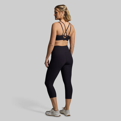 All or Nothing Capri Set (Black)