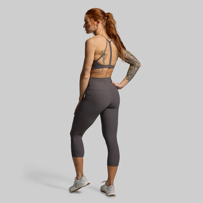 All or Nothing Capri Set (Dark Grey)