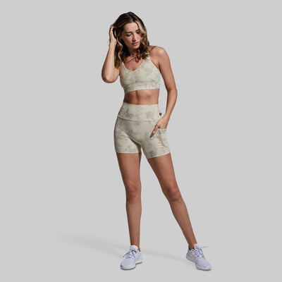 All or Nothing Sports Bra (Oatmeal Dye)