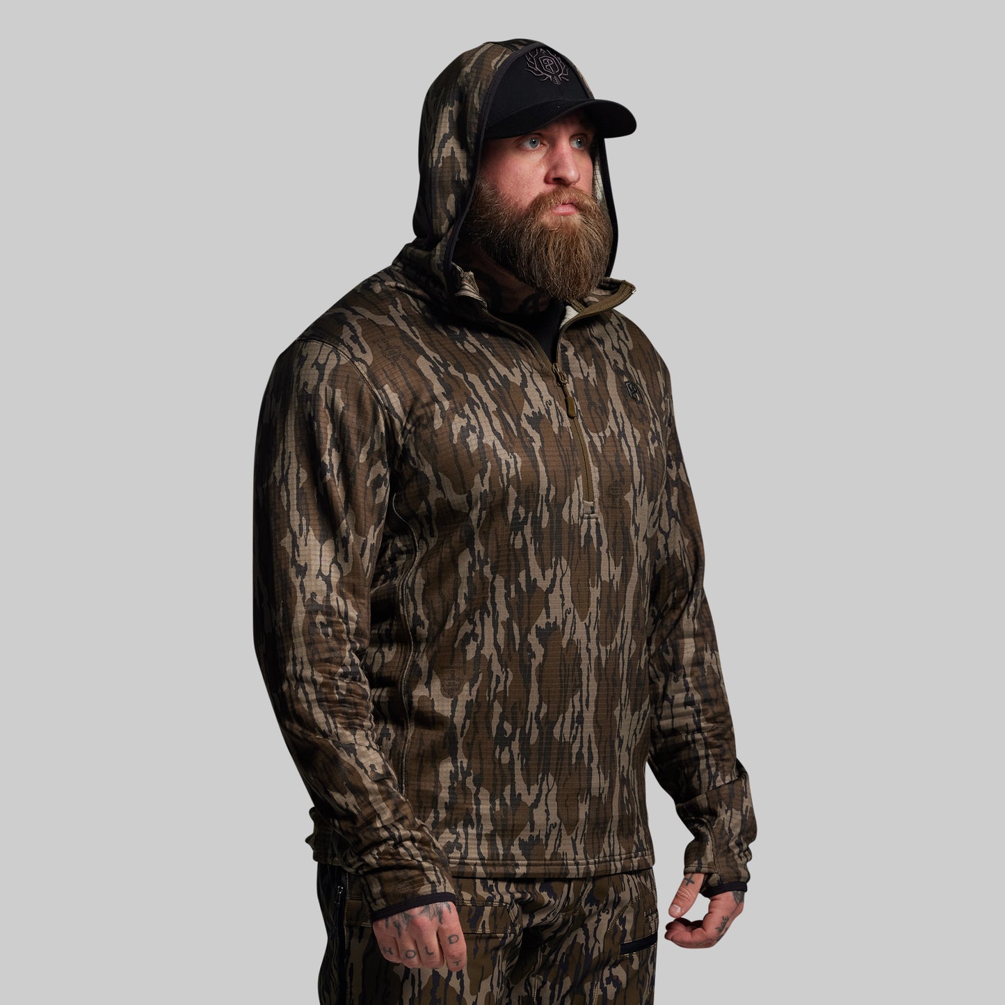 Quiver Half Zip Hoodie 2.0 (Mossy Oak® Original Bottomland®)