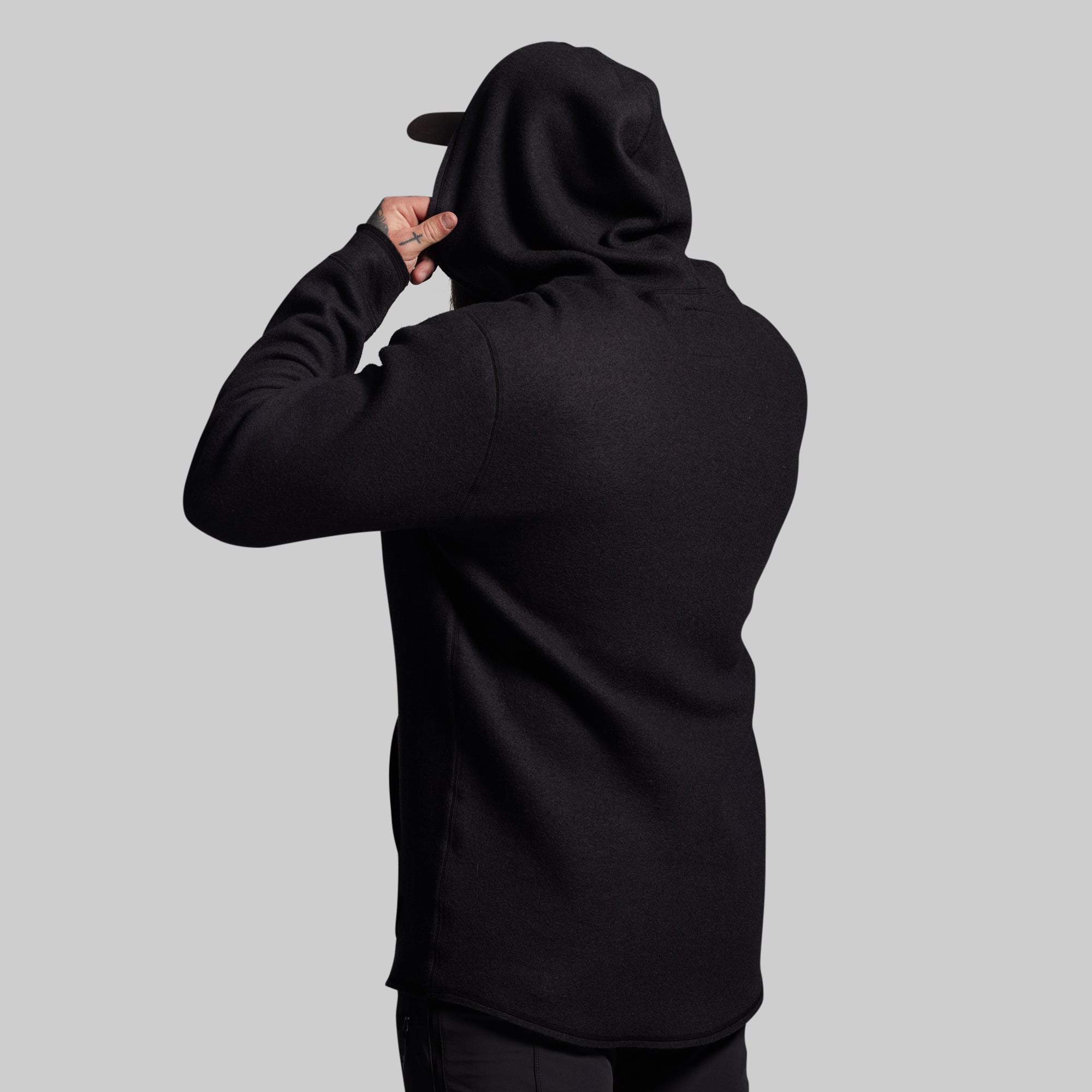 Bushcraft Hoodie (Black) – Born Primitive