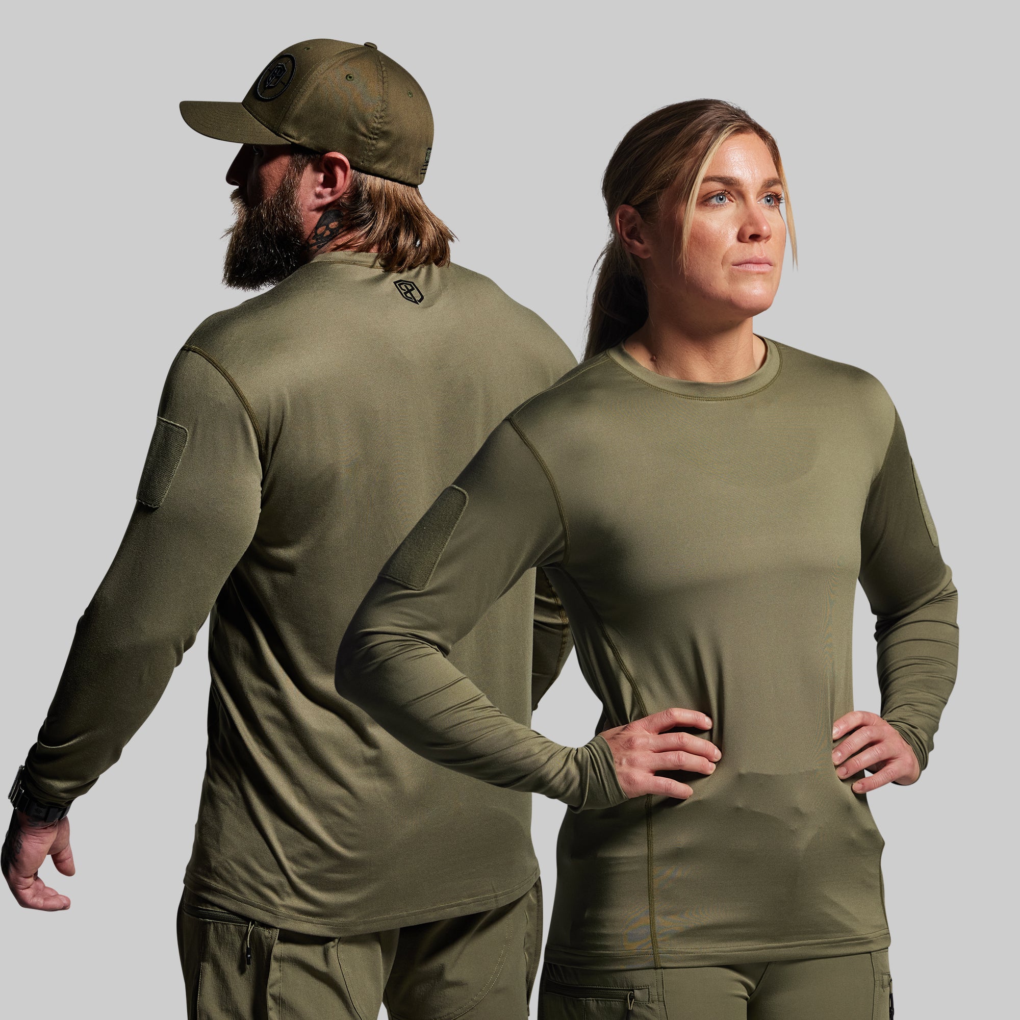 Long Sleeve Range Shirt (OD Green) – Born Primitive