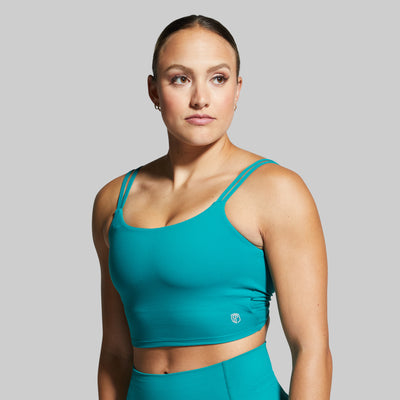 Don't Get It Twisted Sports Bra (Emerald)