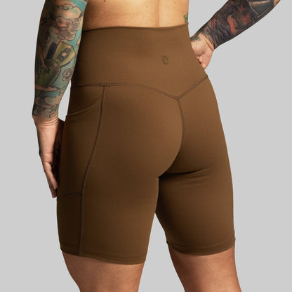 Tempo Biker Short (Coyote Brown)