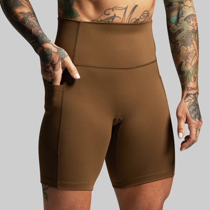 Tempo Biker Short (Coyote Brown)