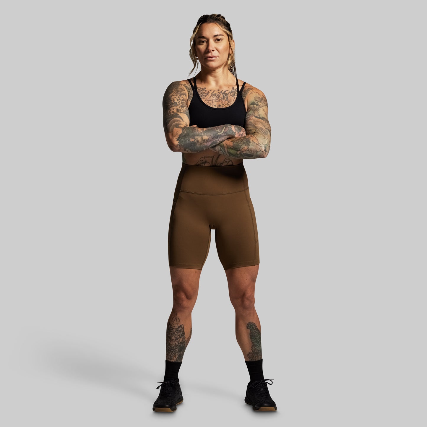 Tempo Biker Short (Coyote Brown)