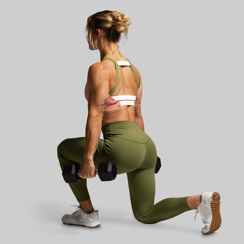 Your Go To Legging 2.0 w/ Pockets (Army Green)