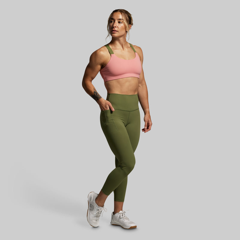 Your Go To Legging 2.0 w/ Pockets (Army Green)