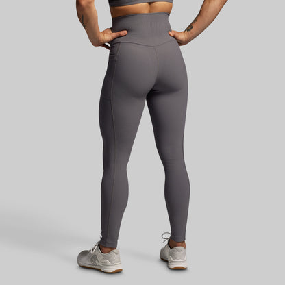 Limitless Legging w/ Pockets (Dark Grey)