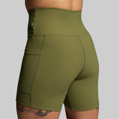 All or Nothing Short (Army Green)
