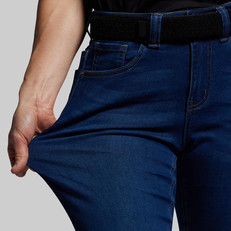 FLEX Recon Mid-Rise Skinny Jean (Dark Wash)