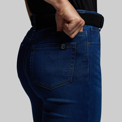 FLEX Recon Mid-Rise Skinny Jean (Dark Wash)