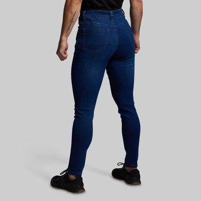 FLEX Recon Mid-Rise Skinny Jean (Dark Wash)