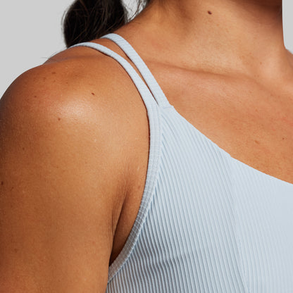 Lotus Sports Bra (Chambray)