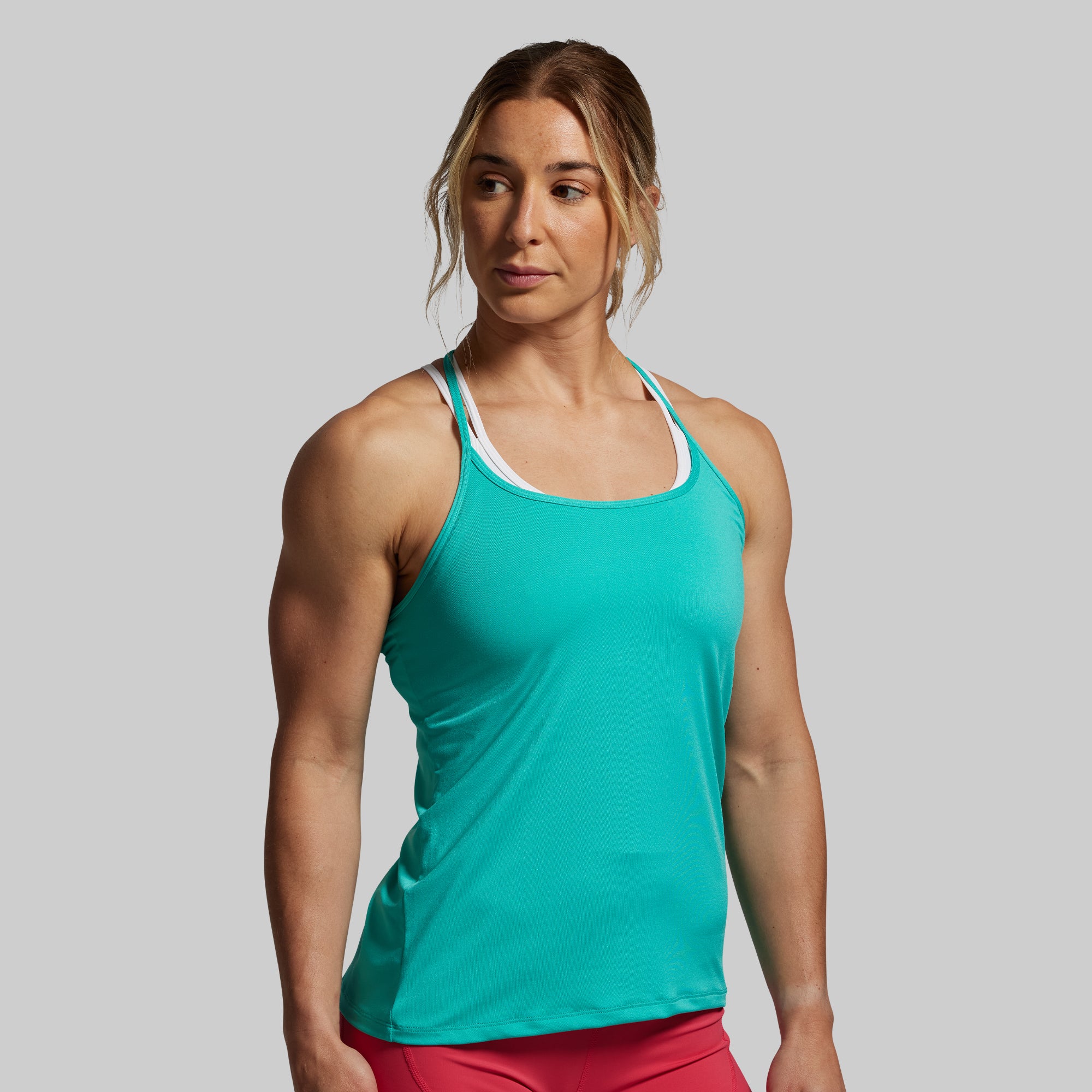 MUSINSA | BORN TO WIN STROKE B TANK TOP [WHITE]