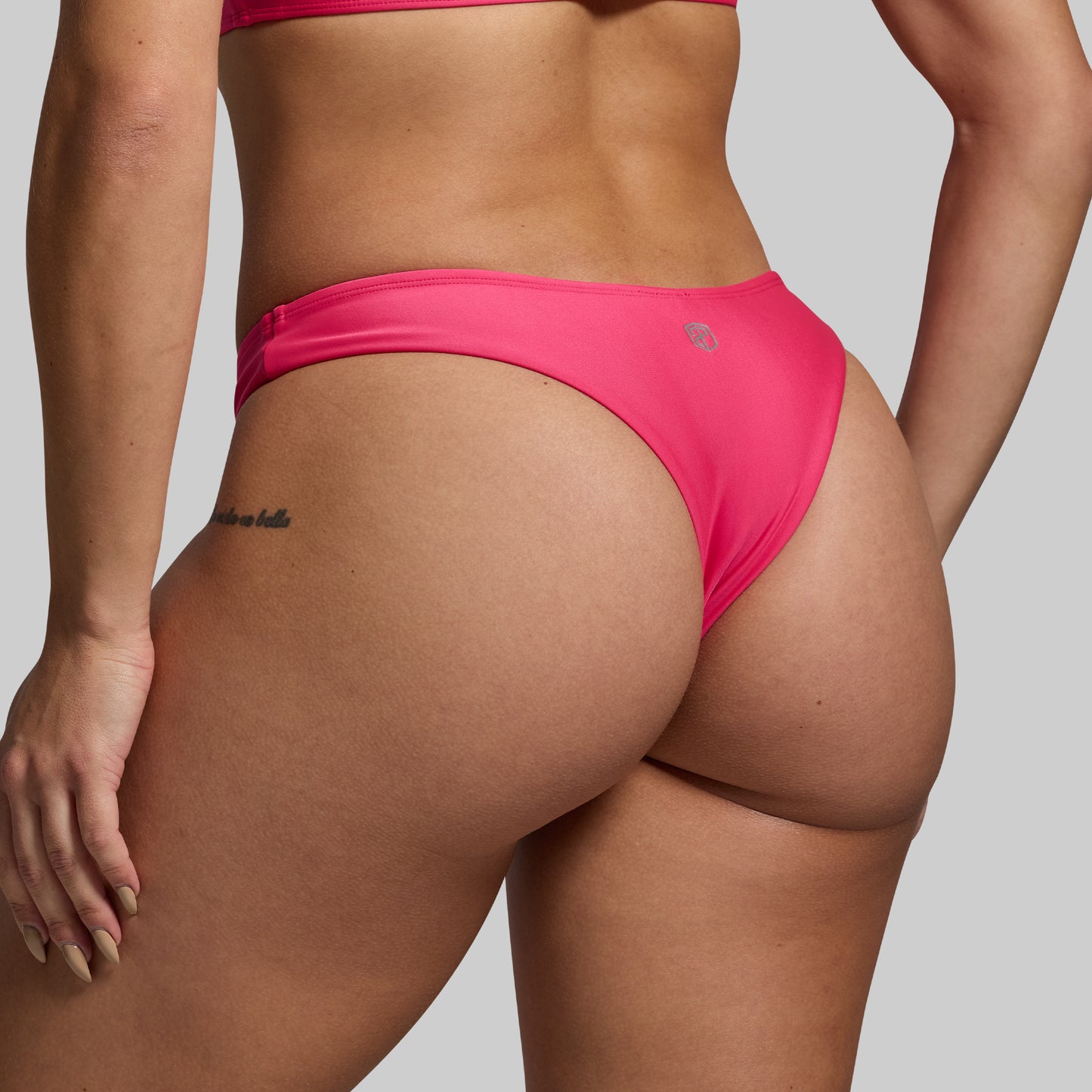 Sun Seeker Cheeky Thong (Raspberry Sorbet)