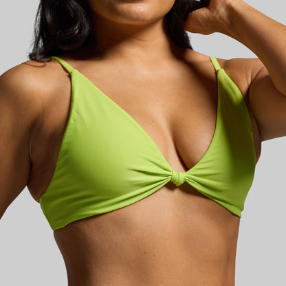 Solstice Bikini Top (Lime)