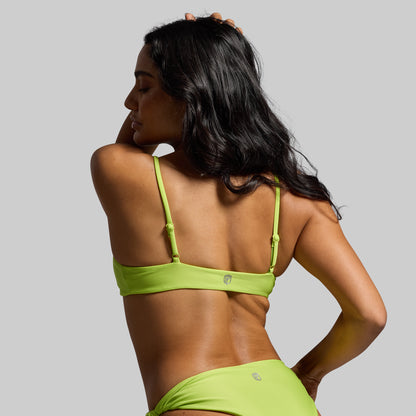 Solstice Bikini Top (Lime)