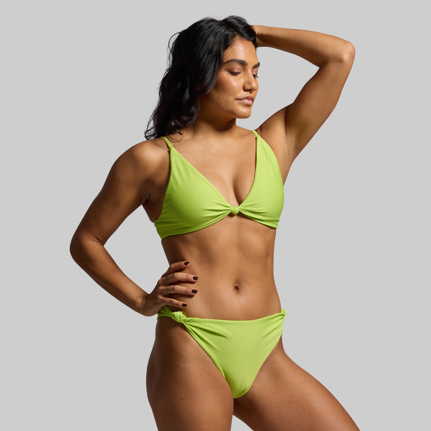 Solstice Bikini Top (Lime)